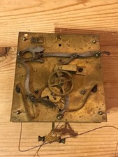 Antique Vienna Wall Clock Double Weight movement  for Spares Repair