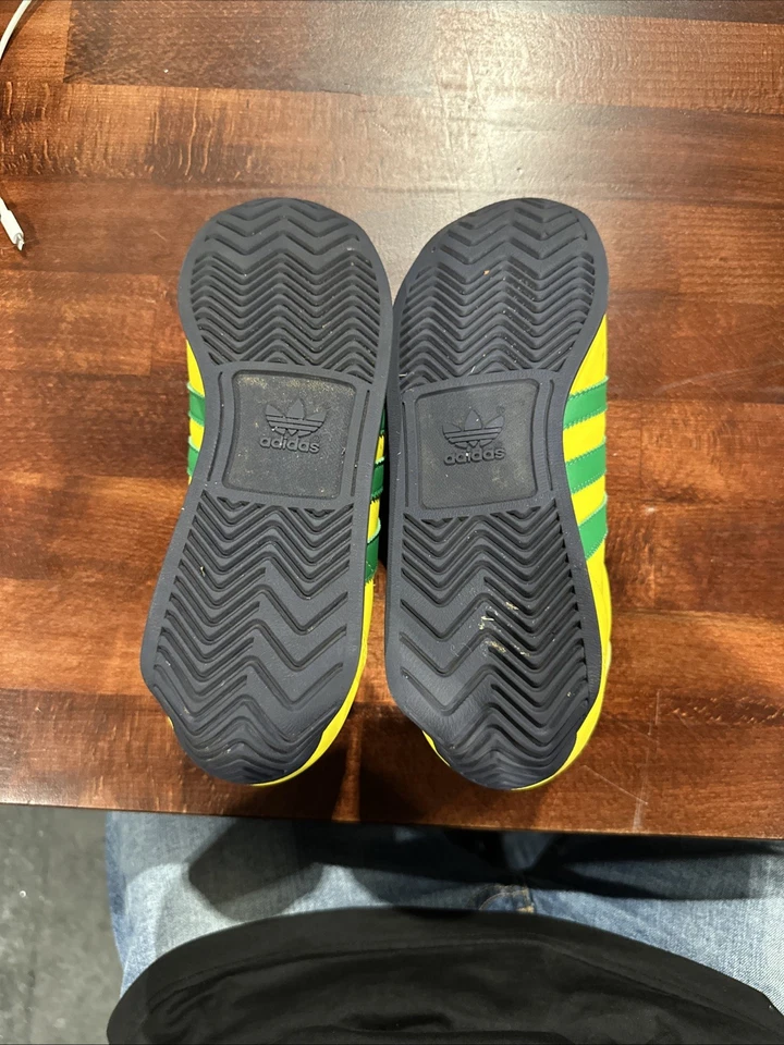 Adidas Originals Sneaker Gelb/Grün Vintage Retro Größe 43 1/3 (US 9)  |  Special - Bild 4 von 4