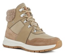 GEOX Braies Faux Fur Comfort Hiker Boots leat...