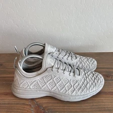 APL Women's Shoes Size 9.5 Taupe Beige Sneakers Athletic Gym Running 052XC