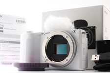 SONY ZV-E10 II ZV-E10M2 Vlog Mirrorless Digital Camera White English -MINT-#8887