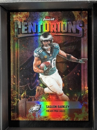 2025 Topps Finest - Centurions Saquon Barkley SSP RARE