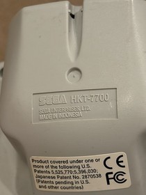 OEM Sega Dreamcast Controller Translucent Red Clear HKT-7700 Tested Working Rare