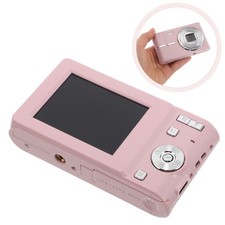 Cámara digital compacta rosa duradera fácil de usar para todas las edades