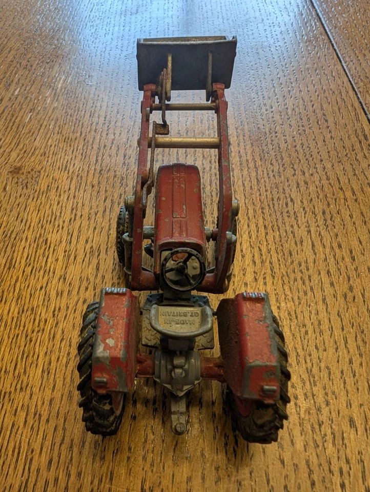 Vintage Corgi Die Cast Massey Ferguson 165 Tractor With Front Loader - Image 4 of 4