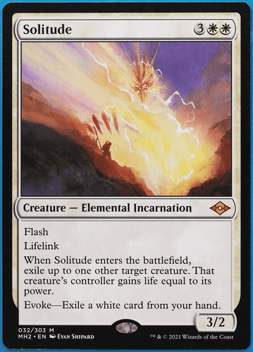 Solitude Modern Horizons 2 NM White Mythic Rare MAGIC CARD (ID# 506783) ABUGames - Picture 1 of 2