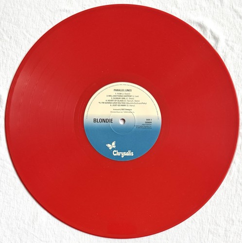 BLONDIE -Parallel Lines- Rare Red Vinyl HMV Exclusive Ltd Edn. of 800 (Record) - Picture 6 of 7
