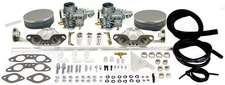 Empi Bus Dual EPC 34 Carburetor Kit for 1.7-2.0L VW Type 4 - 47-7412