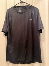 Under Armour Men  s Black The Tech Tee Loose Fit Athletic Tshirt Size L