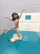 Walt Disney Classics The Jungle Book, Mowgli "Mancub" Porcelain Figurine w/COA