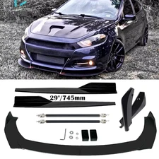 For Dodge Dart 2013-2016 Front Bumper Lip Spoiler+ Side Skirt Rear Lip Body Kits