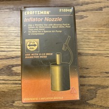 Craftsman Vintage Inflator Nozzle 916948 : Pre-Owned ( 2 1/2 “ Dia. Hose )