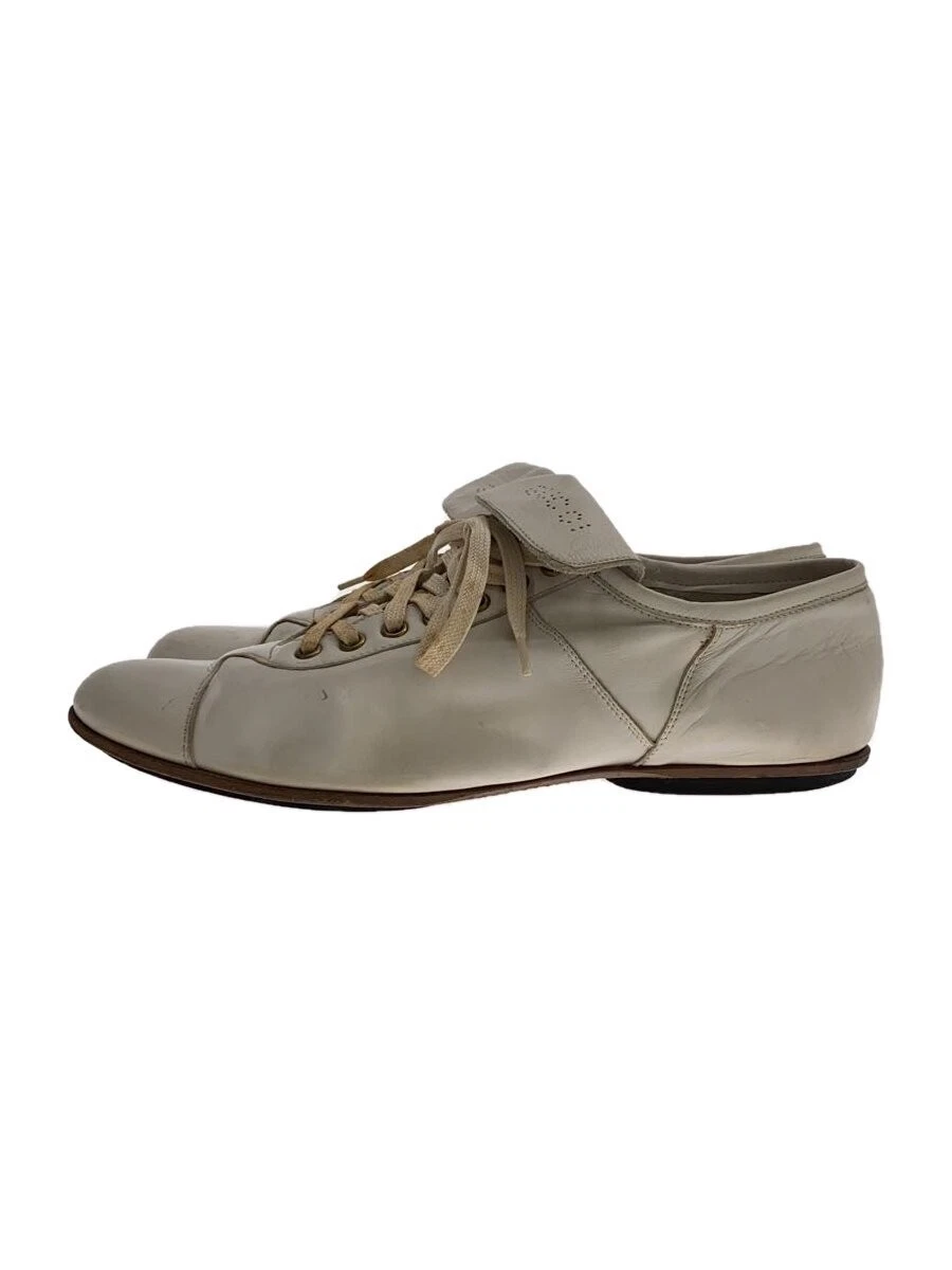 Gucci Chaussures habillées homme 41 cuir blanc classique à enfiler occasion