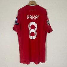 Kaka 8 Real Madrid Jersey 2011 2012 Size L Retro Football Vintage Third Kit