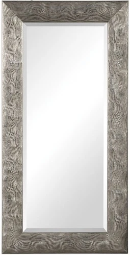 Uttermost 09447 Maeona 30" W x 60" H Rectangular Glass Framed - Silver - Picture 1 of 5