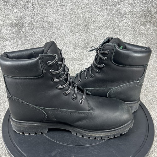 Timberland Pro Boots Womens Size 9.5 Wide Direct Attach Soft Toe Work Black - Picture 4 of 9