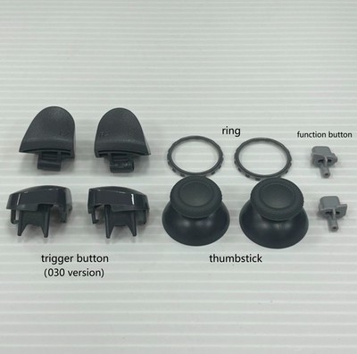 30TH Anniversary Gray Ring Thumbstick Cap Trigger Button Function Button for PS5