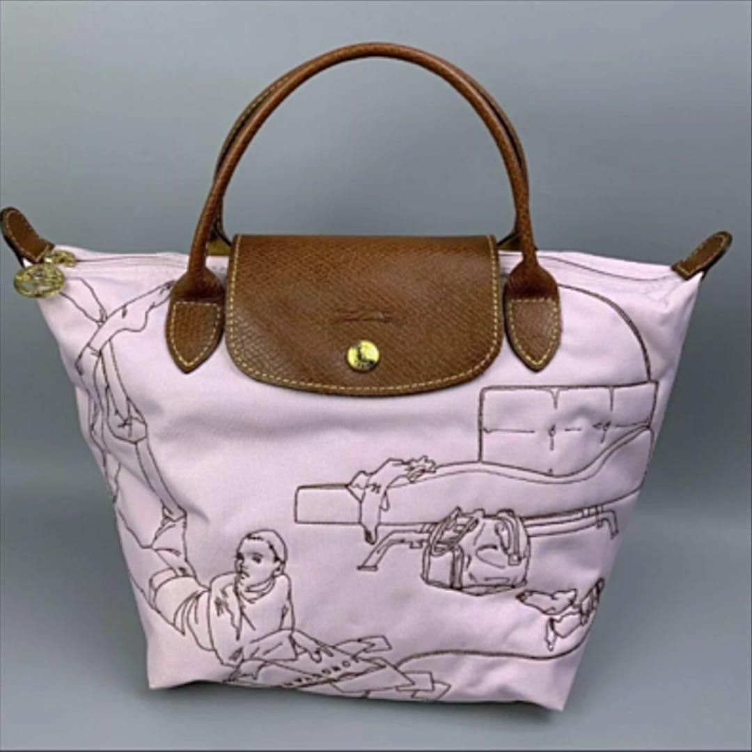 Excellent condition Longchamp Rare Pattern Tote B… - image 1
