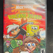 THQ Nicktoons Battle for Volcano Island GameCube no manual