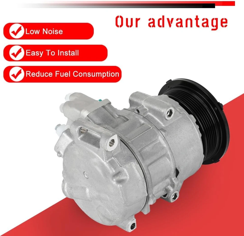 cciyu AC Compressor for Car 2009-2013 Toyota Highlander 2.7L,Air... - Image 4 of 4