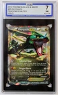2012 Pokemon Black & White #85 Rayquaza Dragons Exalted HOLO ISA Graded 7