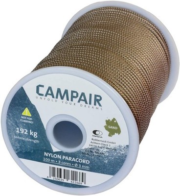 CampAir Paracord 425 Seil Schnur 100 meter, Basteln Hundeleine Armband Survival