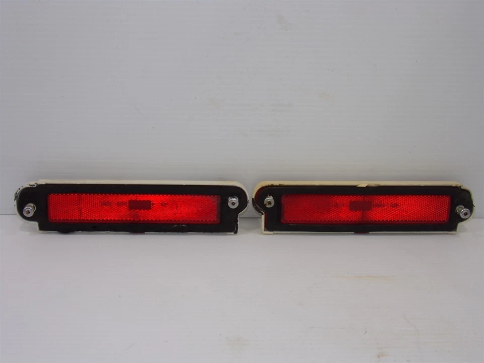 1982 - 1985 Cadillac Cimarron Red Marker Lights OEM 82 - 87 Chevy Cavalier OEM - Image 3 of 4