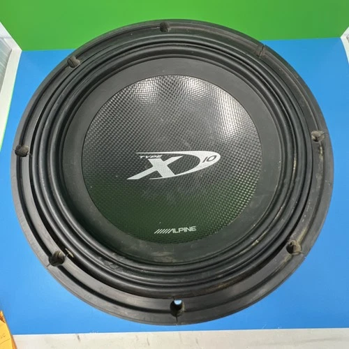 Alpine Type-X SWX-1042D 10" Dual 4-Ohm Subwoofer - 1000W RMS