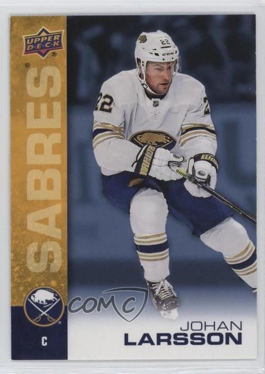 2019 Upper Deck Tim Hortons Buffalo Sabres Collector's Series Johan Larsson 0b3