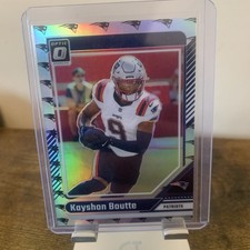 Kayshon Boutte Optic  2024 Patriots Parallel #’d 09/32