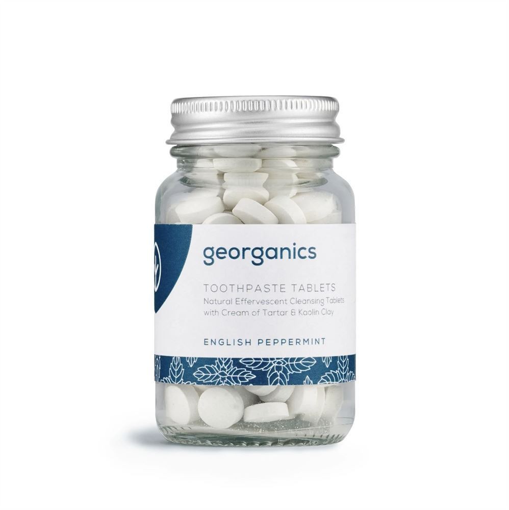 Georganics Toothpaste Tablets - Peppermint 120 Tablets - 4 Pack - Image 7