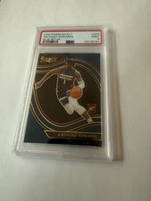 2020-21 Panini Select - Courtside Anthony Edwards #300 Blue (RC) Graded PSA Mint