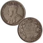 Canada - 50 Cents - 1936 - KM#25a - Silver .800 - 0.300 ASW