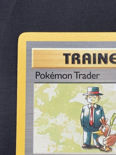 Pokemon Trader 106/130 Base Set 2 Rare Vintage Pokemon Card - Picture 2 of 10