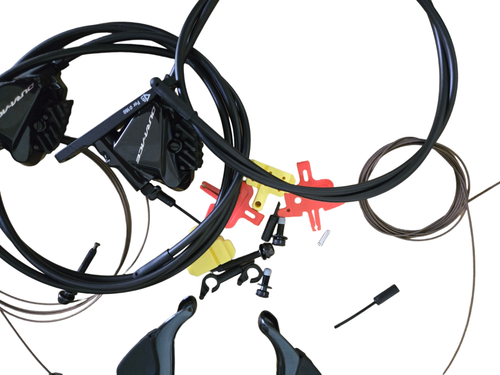 SHIMANO Dura-Ace ST-9120 2x11s L+R Shift Hydraulic Disc Brake Levers & calipers - Picture 11 of 13