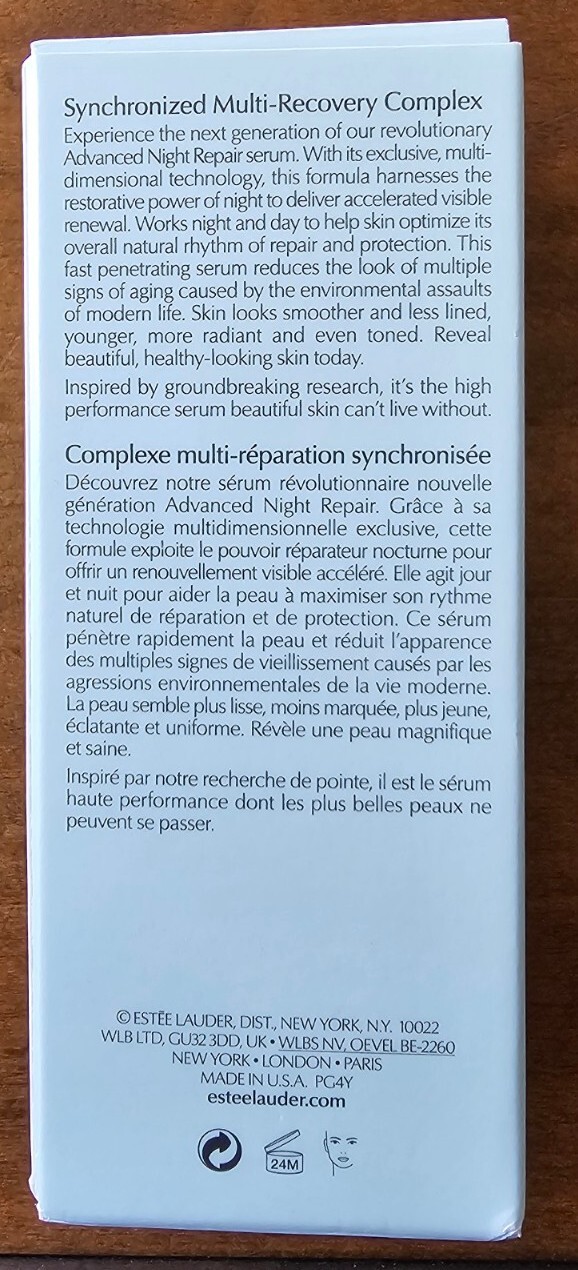 Estee Lauder Advanced Night Repair 1.0 Oz/  30ml- NEW!