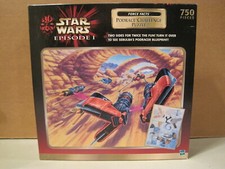 Star Wars Episode 1 Podrace Challenge 750 Piece Two Sided Puzzle Sealed Hasbro