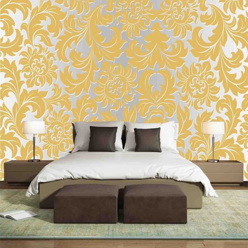 Fotomural no tejido papel pintado murales alta calidad DORADO 1629 - Imagen 2 de 3