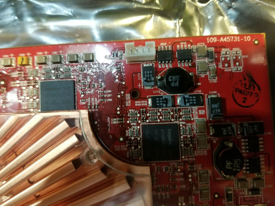 ATI Fire GL 109-A45731-10 V5100 128MB Dual DVI S-Video PCI-E Video Card - Image 3 of 4