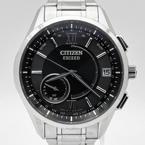 R2 Working Item Citizen Exceed Eco Drive Solar Radio Watch Cc305056E