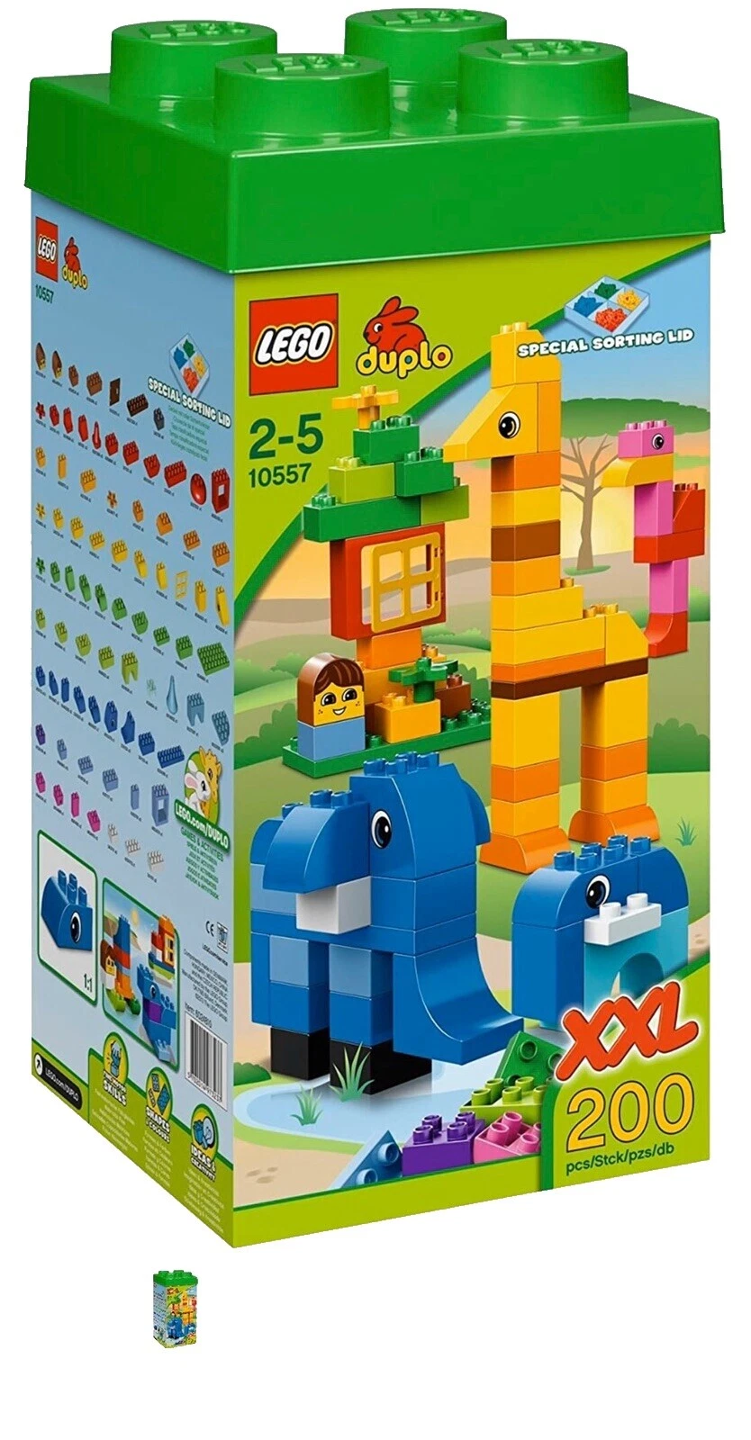 Box DUPLO LEGO (R) Bricks, Pieces & Parts