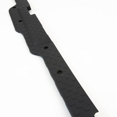 Renault Trafic MK3 Rear Door Step Cover Trim Plastic Black