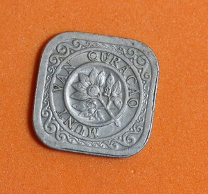 ESTATE FIND 1948- Munt Van Curacao 5 Cents #K26510