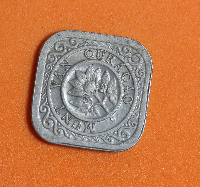 ESTATE FIND 1948- Munt Van Curacao 5 Cents #K26510