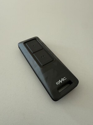 Remote Control 2 Channels Black FAAC XT2 FDS 433 868 MHz 787017