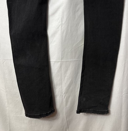Mackeen Mens Black MK 200 TBV Josiah Skinny Leg Graphic Jeans Denim Size 36x32 - Picture 13 of 14
