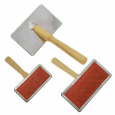 2PCS Handle Shedding Wool Carding Comb Feltin...