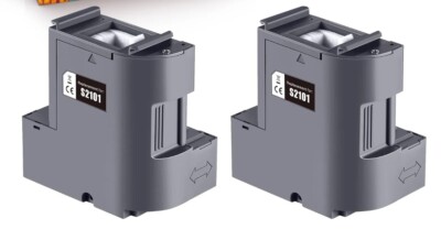 2x S2101 Maintenance Ink Box COMPATIBLE WITH EPSON  SureColor F170 Printer NEW