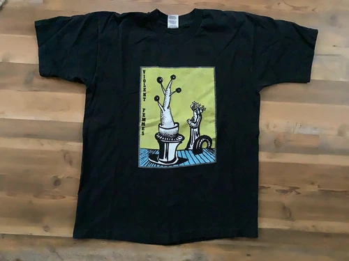 Violent Femmes concert tour promo shirt single 1990s vintage concert t-shirt, vintage, size XL, single stitch, B+ condition