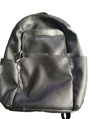 TUMI Carson Women's Leather Backpack Black | eBay